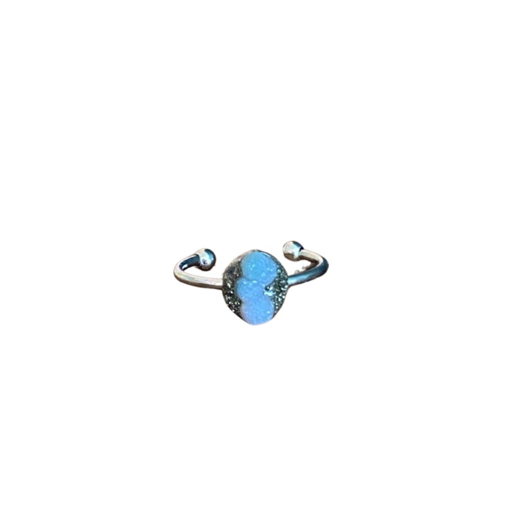 NEW Adjustable Grape Agate Ring | Natural Stone | Artisan Jewelry